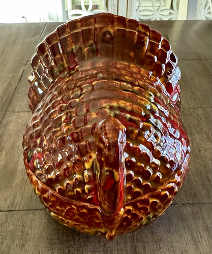 Turkey shaped glossy ceramic - turkey-shaped,