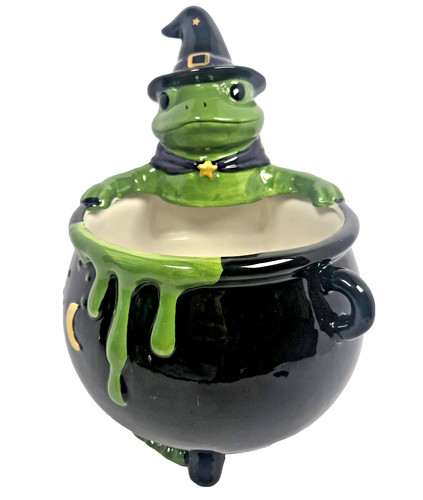 Halloween frog witch - halloween,