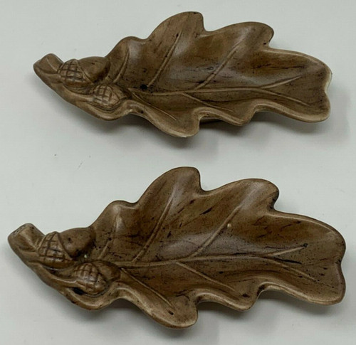 Ceramic oak leaf acorn candy - ceramic,